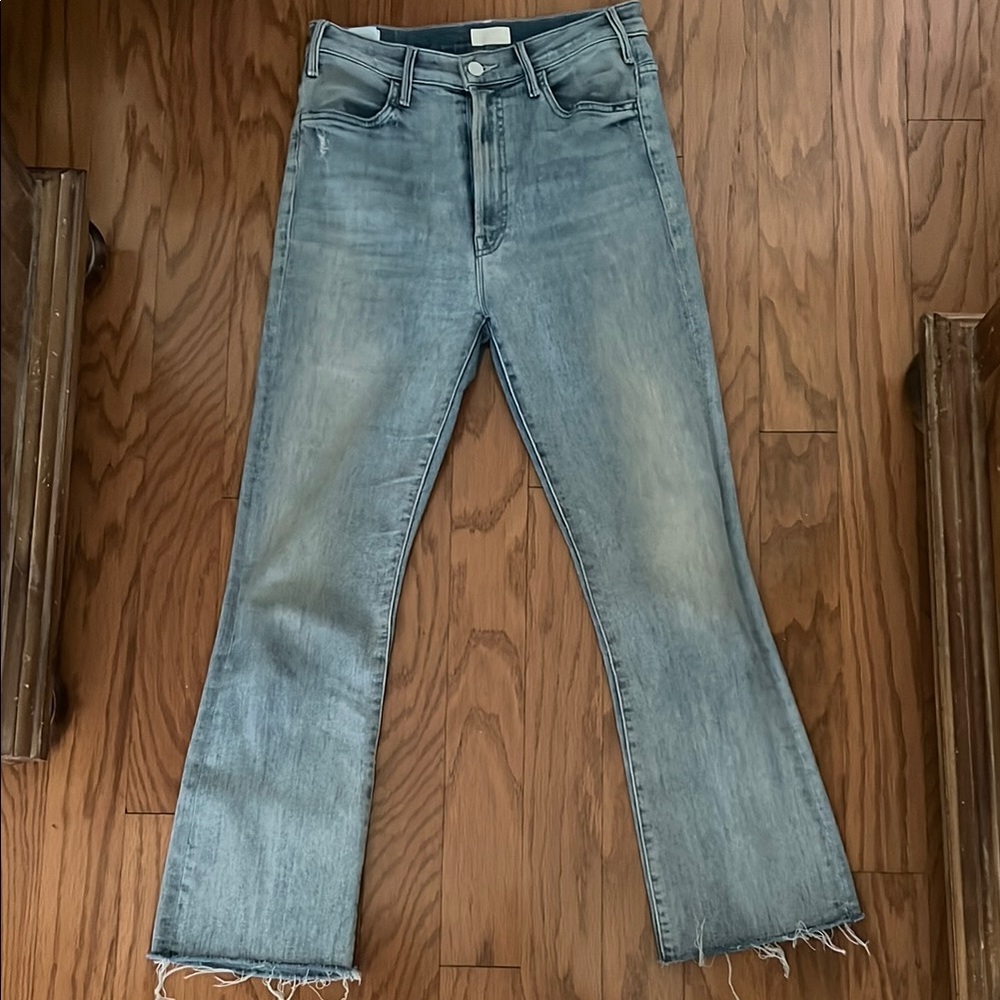 MOTHER Blue Flare & Wide Leg Jeans